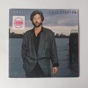 Vintage Eric Clapton August vinyl record 1986 first pressing, original record